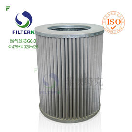 G6.0 Filter van het Cirkel de Industriële Gas, Gas die de Filter van de Posthoge druk verzamelen
