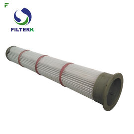 Rubberglb Geplooid Hoog rendement 153 van Filterzakken * 2000mm Diameter voor Cement