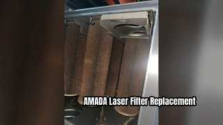 AMADA laserstofafscheiderfilter vervangen