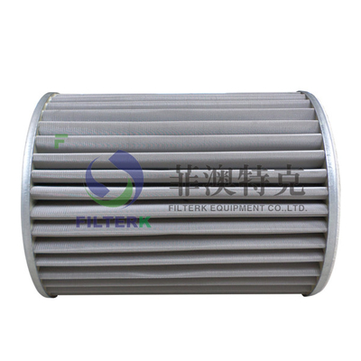 FILTERK G3.0 SS Mesh Media 10 μm aardgasfilterpatroon in distributiecentrales