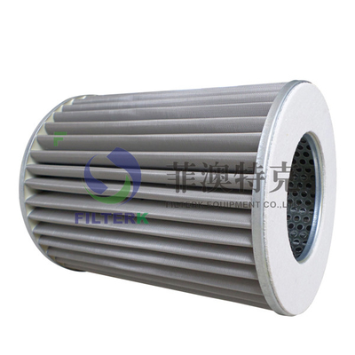 FILTERK G3.0 SS Mesh Media 10 μm aardgasfilterpatroon in distributiecentrales