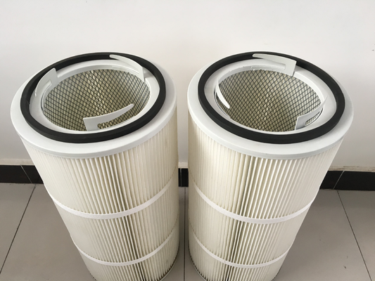Hoogwaardig cartridgefilterelement ontworpen om de stofopvangsefficiëntie in verschillende industriële omgevingen te optimaliseren