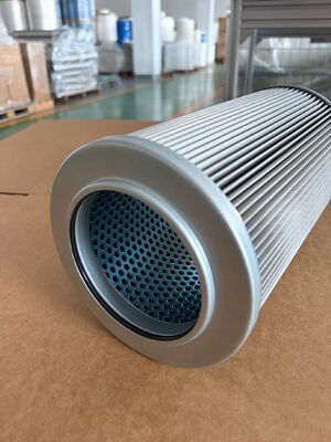 Glasvezelpatroon Filterelement Hydraulische olieretourfilterpatroon voor langere levensduur van het hydraulische persoliesysteem