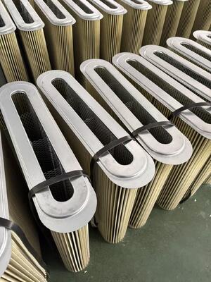 Flat-oval stoffilterpatroon met handvat