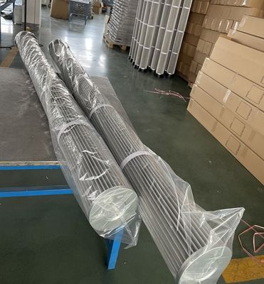 De antistatische Polyester Geplooide Filterpatroon voor Stofcollectoren vervangt