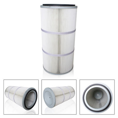 Cilindrische de Patroon van de de Luchtfilter van de Spunbondpolyester PTFE