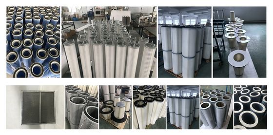 Cilindrische de Filterpatroon 99,9% van de Celluloselucht Efficiency